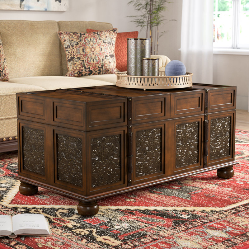World Menagerie Andalusia Storage Coffee Table Trunk & Reviews Wayfair